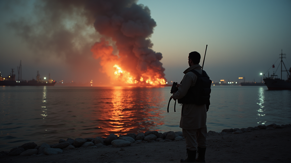 Napätie v Jemene stúpa: Údajný izraelský útok na doky v Hodeide