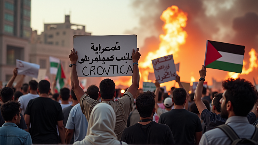 Tisíce protestujúcich v Jemene proti izraelským akciám v Gaze