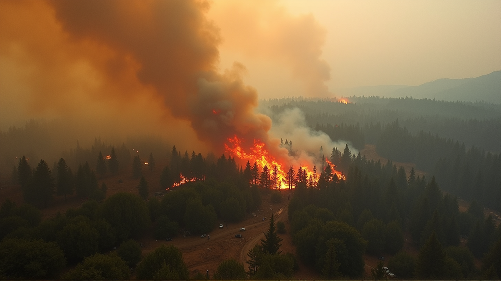 Nepodporujúce Plamene: Sýrska Provincie Latakia Bojuje s Najhoršími Požiarmi
