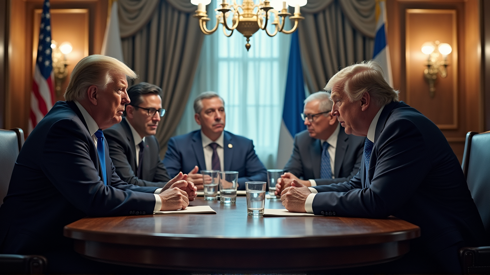 Zintenzívnenie napätia v Gaze: Trump a Netanyahu hľadajú riešenia