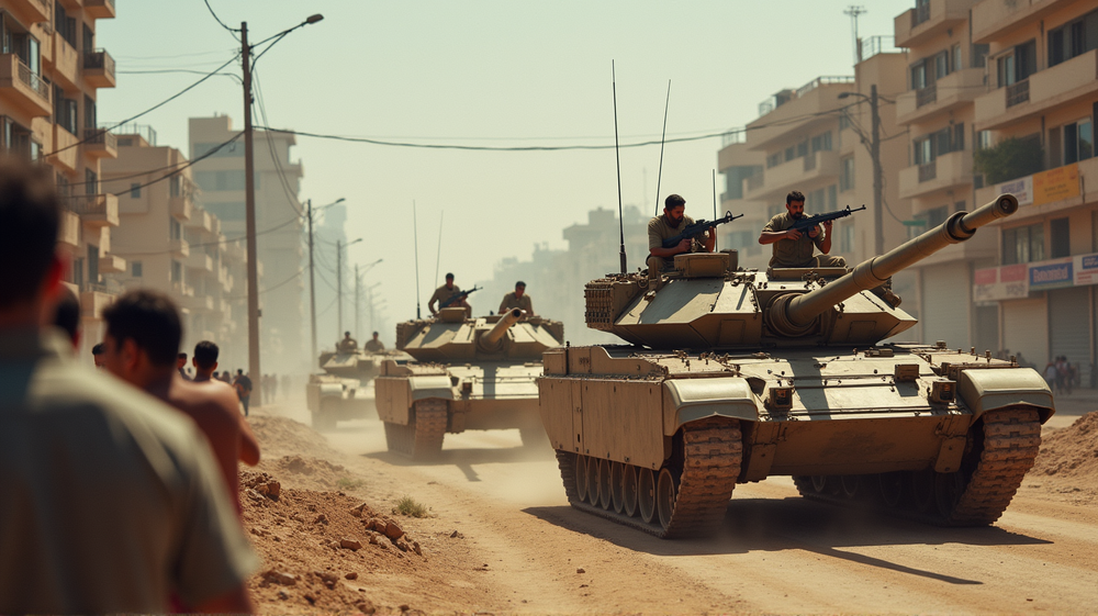 Konflikt v pohybe: Izraelský odvážny krok v Deir al-Balah pútavý na globálnej úrovni