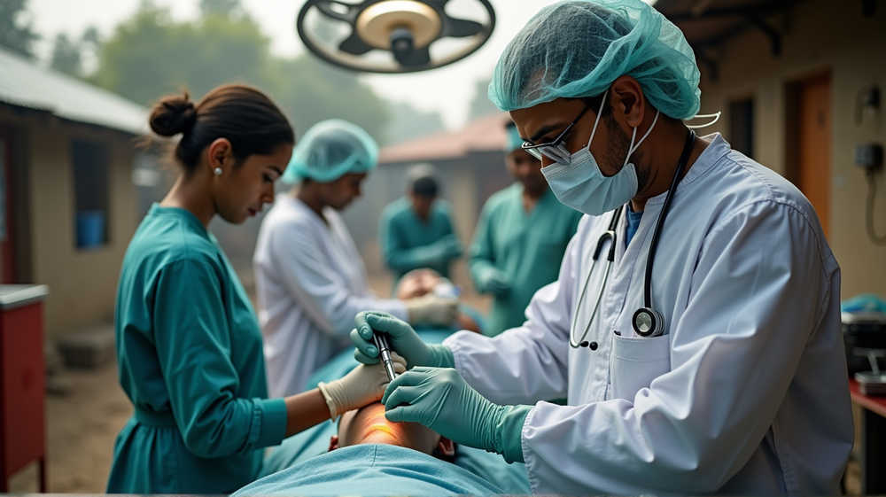 Špecialisti prinášajú nádej a liečenie do Nabarangpuru