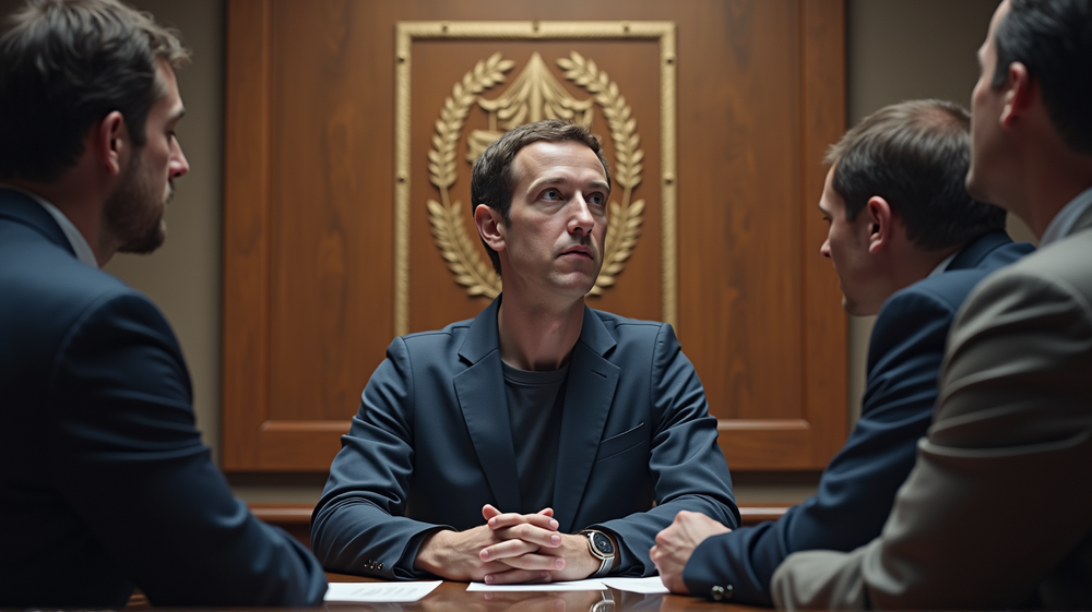 Mark Zuckerberg na súde v ohromujúcom proces 8 miliárd dolárov o súkromí Facebooku