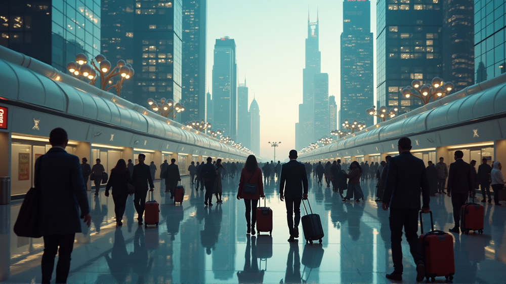 Neovplyvnená túžba po cestovaní: Izraelci putujú do Dubaja uprostred varovaní pred hrozbami