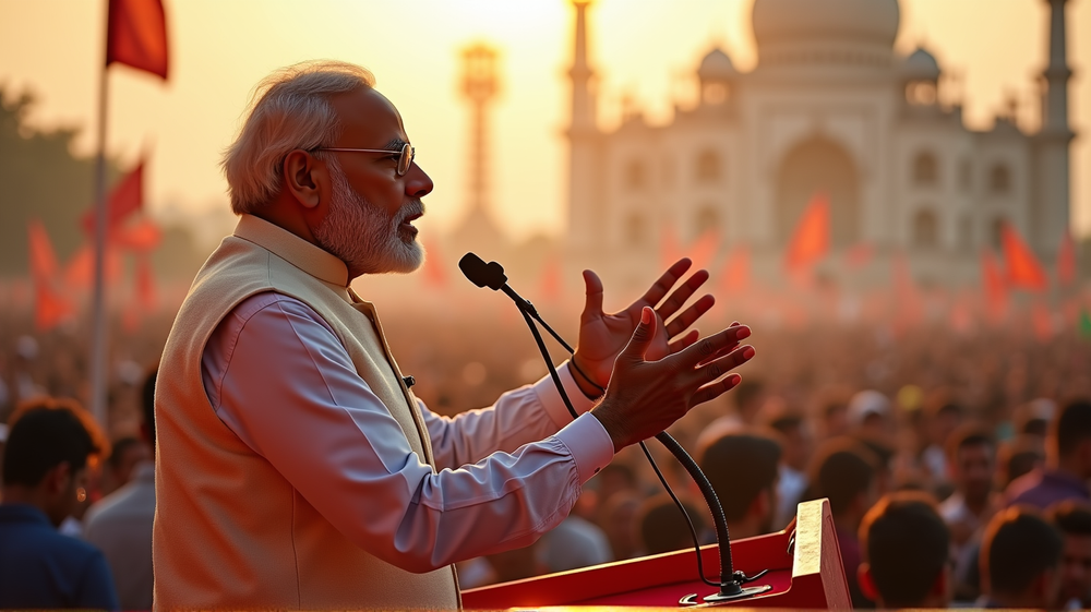 PM Modi odpovedá na Trumpovu kritiku s víziou globálneho vzostupu Indie