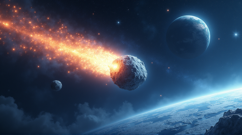 Diabolská kométa: Ako kozmické posly mohli tvarovať vodnú krajinu Zeme