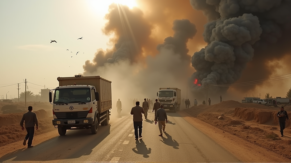 Tragédia v Gaze: 'Dovoľujeme' Exodus uprostred vojenských zrážok