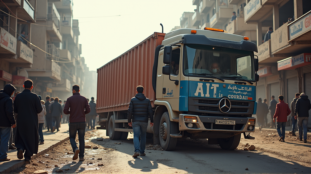 Tragédia v Gaze: Humanitárny nákladný automobil sa prevrátil, 20 mŕtvych