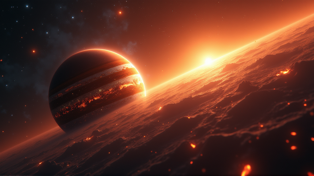 Rozlúštenie pôvodu Jupitera: Úloha dažďa z roztavenej horniny