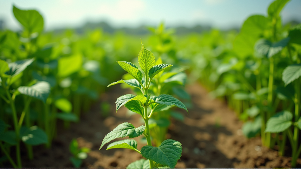 Revolúcia koreňových húb: Podpora rastu plodín v náročných slaných pôdach