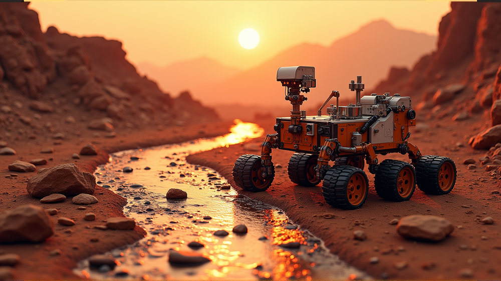 Mars odhaľuje svoje tajomstvá: Potenciálny biosignatúra nájdená!