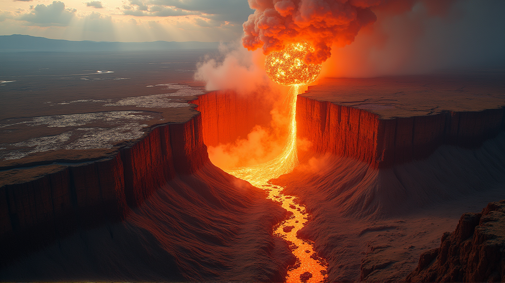 Pulz pod Etiópiou: Rytmický úder tvoriaci nový oceán