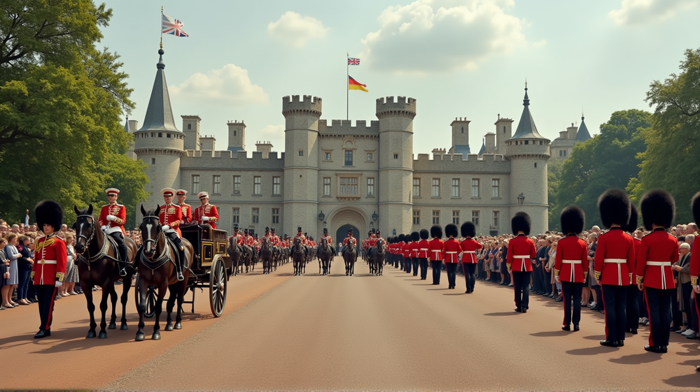Opulentné privítanie kráľa Karola III: Trumpov nádherný návrat do Windsoru