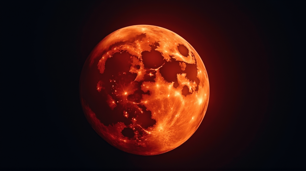 Nebecká Nádhera: Krvavý Mesiac Očaril Svet