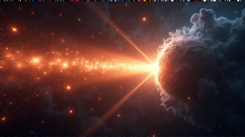 Ohromujúce Kozmické Divadlo: Medzihviezdna Kometu 3I/ATLAS Vystrelila Prúd Smerom k Slnku