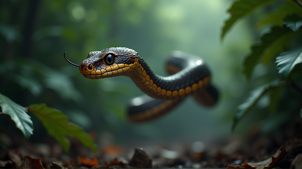 Objavte bleskový úder hadov a ich konkurentov