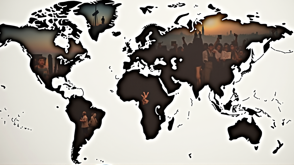 Celosvetové protesty požadujú spravodlivosť uprostred nepokojov na Blízkom východe