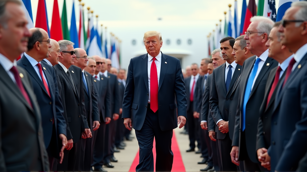 Prezident Trump Označuje Nový Začiatok v Mierových Snahách na Blízkom Východe