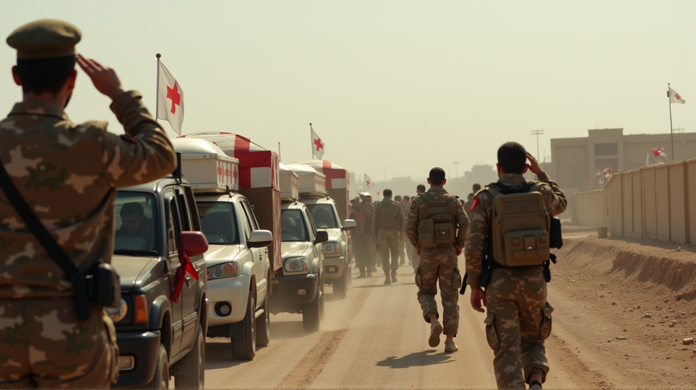 Srdcervúce okamihy pokoja: Izrael prijíma ďalšie pozostatky rukojemníkov