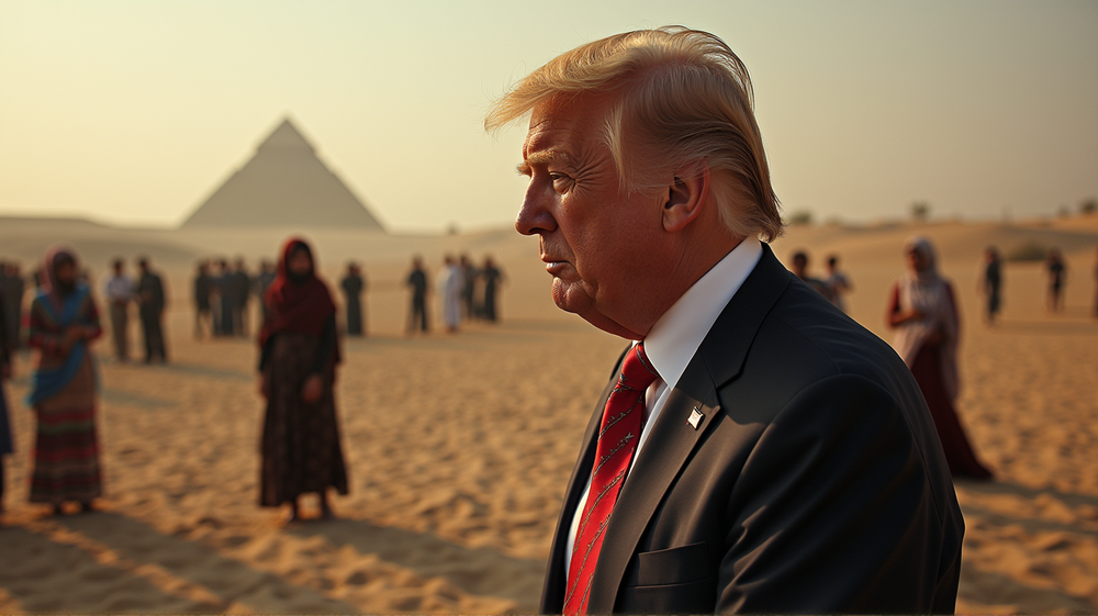 Trump plánuje cestu na Blízky východ uprostred sľubných rozhovorov medzi Izraelom a Hamasom