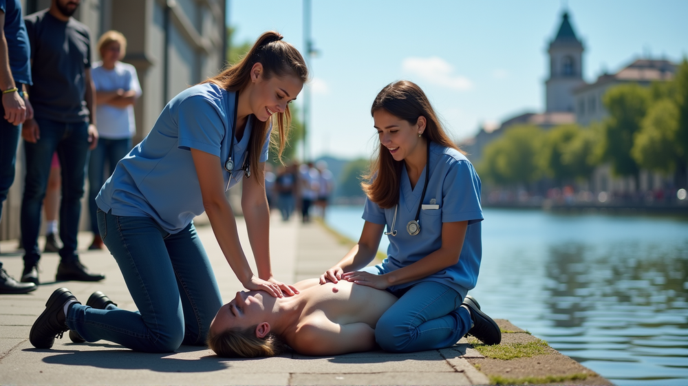 Hrdinskí PA Študenti Zachránili Život Počas Prestávky Na Štúdium