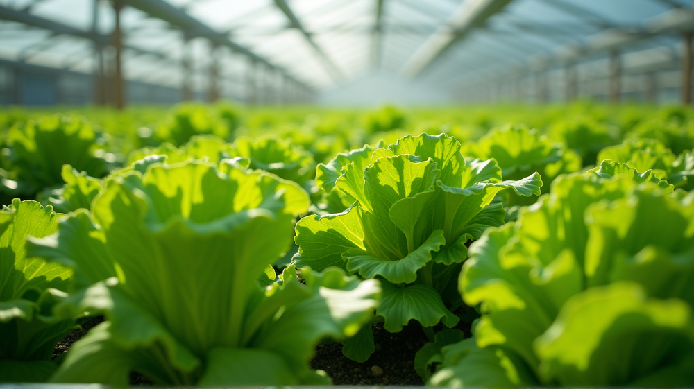 Transformácia pestovania šalátu: Pozoruhodný vplyv mikroriás