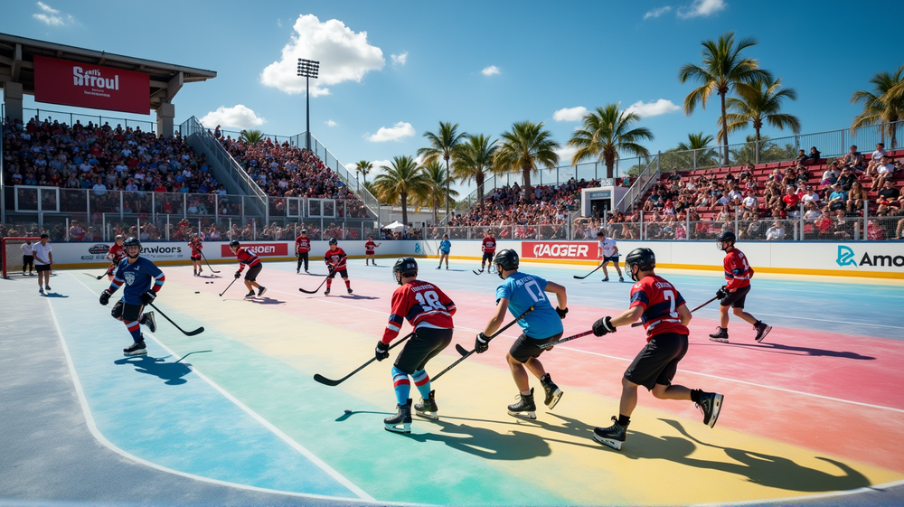 Festival hokeja, aký prekonáva rekordy: Florida sa pripravuje na NHL STREET šampionát