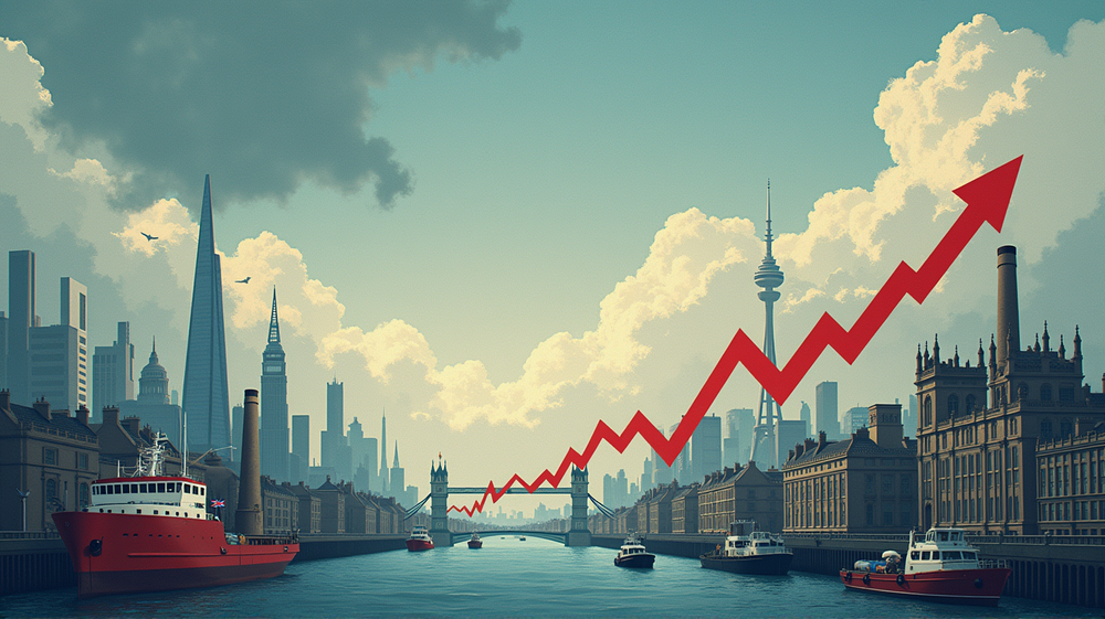 Neočakávaný pokles: Ekonomika Spojeného kráľovstva sa zmenšuje, neistota stúpa