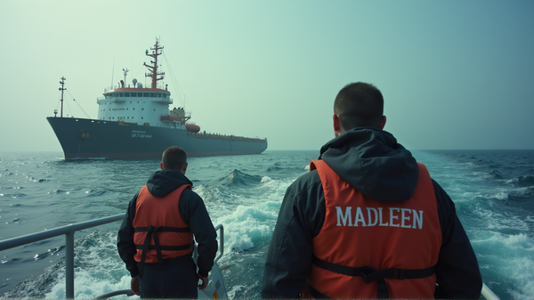 Odvaha uprostred vĺn: Plavba slobody a očakávané zadržanie