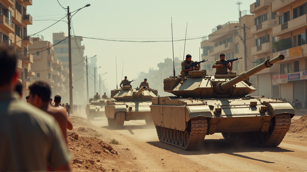 Konflikt v pohybe: Izraelský odvážny krok v Deir al-Balah pútavý na globálnej úrovni