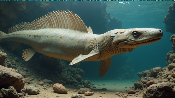 220-milióny rokov starý ichthyosaur fosílny nález v Japonsku