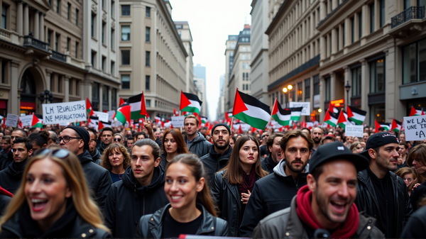 Neochvejná vojenská sila Izraela sa stretáva s globálnou solidaritou pre Gazu