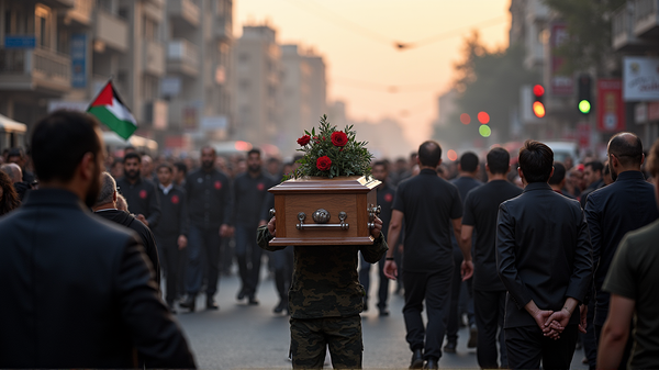 Pocta padlým: Úctivé rozlúčenie s najnovšími mučeníkmi z Gazy