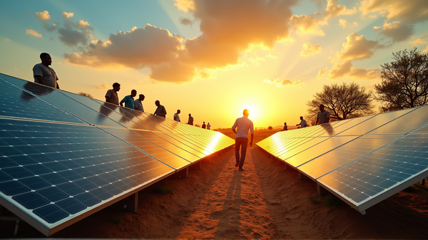 Môže africký solárny boom odštartovať globálnu zelenú revolúciu?