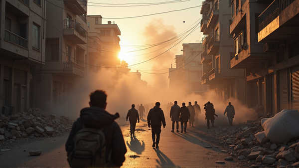 Paniky v Gaze: Izraelská ofenzíva sa zintenzívňuje