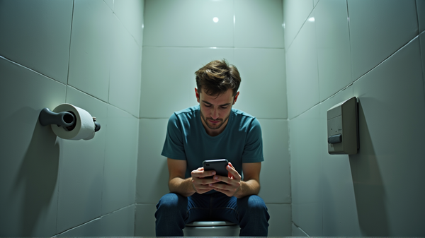 Šokujúca Pravda: Vaša Zvyk Telefónu na Toalete Môže Poškodiť Vaše Zdravie!