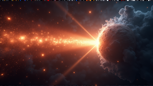 Ohromujúce Kozmické Divadlo: Medzihviezdna Kometu 3I/ATLAS Vystrelila Prúd Smerom k Slnku