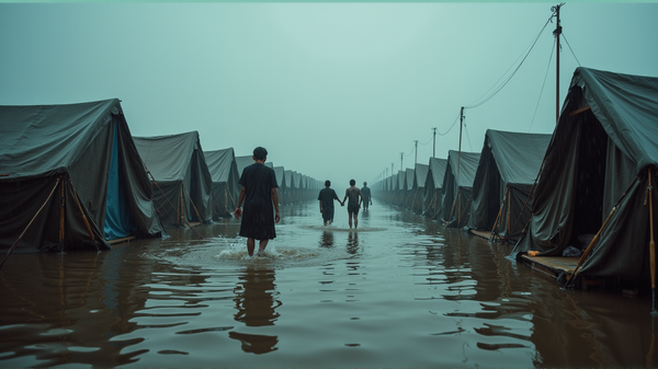 Zničujúce zimné dažde: Boje Gazy uprostred počasia a vojny