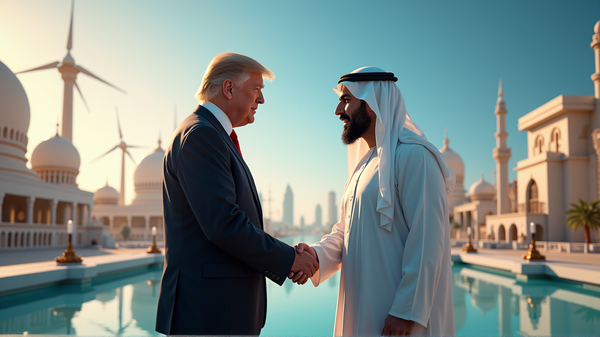 Trump a MbS: Tvorba novej éry AI na Blízkom východe